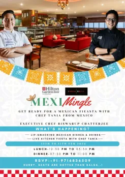 Hilton Garden Inn New Delhi/ Saket to reveal Mexi Mingle- A Mexican Fiesta