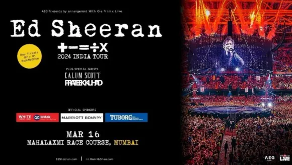 Marriott Bonvoy Becomes Official Loyalty Partner for Ed Sheeran +-= ÷ x Tour – India 2024