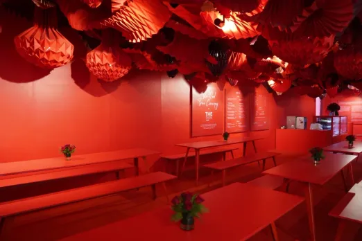 THE Park Hotels Unveils "The Red Tree Canopy", a whimsical design & dining experience at India Design ID 2024