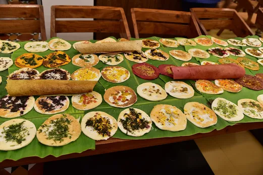 Kamats Legacy showcased 300 dosas with variety of over 150 dosa creations, with a Culinary Extravaganza