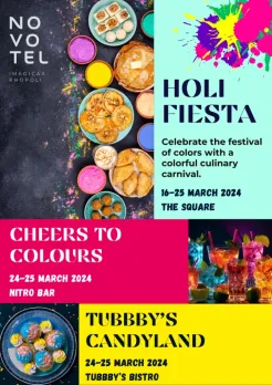 Holi Fiesta at Novotel Imagicaa Khopoli