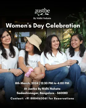 Justbe by Nidhi Nahata Presents a Culinary Celebration for Women!