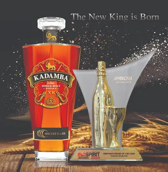 Kadamba whisky Goa's Favourite India's Pride World’s Emerging 