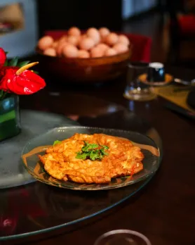 Thai Crab Omellette by Chef Rungtiwa