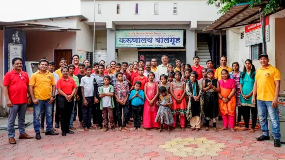 Sayaji Kolhapur Celebrates Foundation Day with Karunalay HIV+AIDS Children's Home