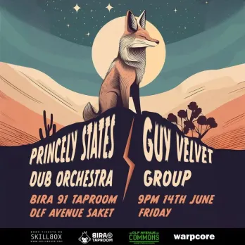 Dance the night away at Bira 91 Taproom with Princely States Dub Orchestra and Guy Velvet Group