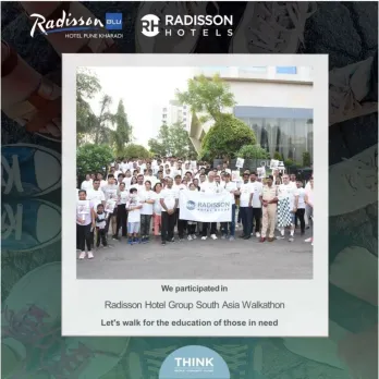 Radisson Blu Hotel Pune Kharadi Hosts Successful South Asia Walkathon- Walk for a Cause: A Community Month Highlight-