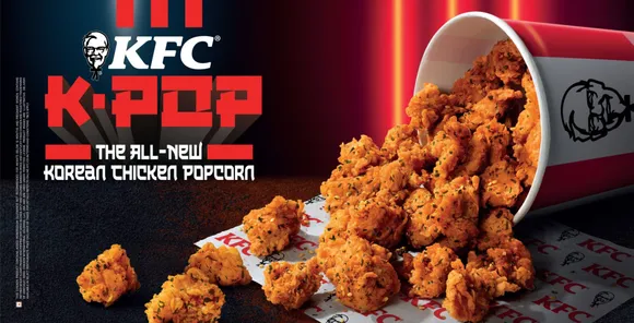 KFC meets K-POP Introducing the All-New K-POP Korean Chicken Popcorn