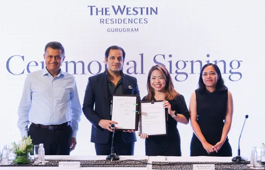 Whiteland Corporation and Marriott International sign an agreement to introduce Westin Residences to Gurugram, India