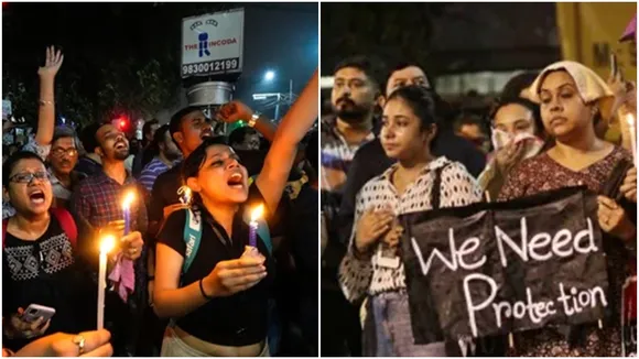 Ashokenagar Tmc leader Atish Sarkar threatens RG kar protestors, আরজি কর, প্রতিবাদ, তৃণমূল নেতা অতীশ সরকার