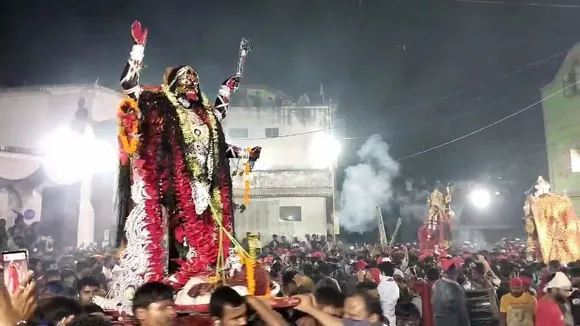 Chanchal Kali Dour, Malda Chanchal Kali Puja 2024, Kali Puja 2024, মালদা চাঁচোল কালী দৌড়, কালী দৌড়
