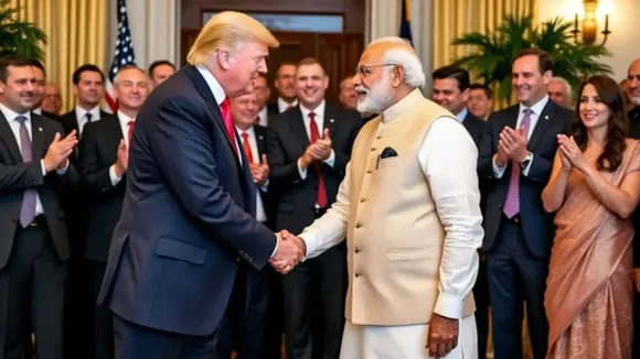 modi congratulate Trumph