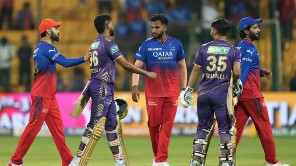 KKR, RCB, কেকেআর, আরসিবি, 