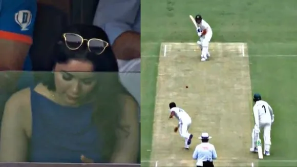 Sara Tendulkar at Gabba Test