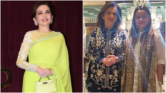 Nita Ambani Shopping Saree in Bengaluru: বেঙ্গালুরুর একটি জনপ্রিয় দোকান থেকে শাড়ি কিনেছেন নীতা আম্বানি
