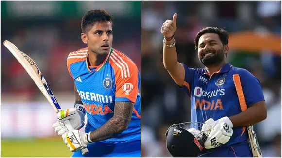 Suryakumar Yadav-Rishabh Pant: সূর্যকুমার যাদব ও ঋষভ পন্থ