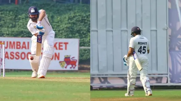 Rohit Sharma in Ranji Match: মুম্বইয়ে রঞ্জি ম্যাচে রোহিত শর্মা