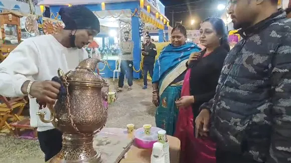 Kashmiri Kahwa Tea, khadi mela,tamluk news,tamluk,kashmir,west bengal news,কাশ্মীরি কাহওয়া চা,তমলুকের খবর
