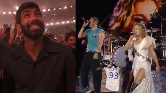 Bumrah attends Coldplay Concert