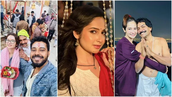 মৌনী অমাবস্যায় মহাকুম্ভে 'গাঁটছড়া'-র শ্রীমা