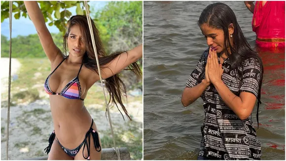 Poonam Pandey Maha Kumbh 2025: মহাকুম্ভে পুণ্যস্নানের পর নিজেকে পাপমুক্ত বললেন পুনম পাণ্ডে। অভিনেত্রীর কথায় ফের তাঁর দিকে ধেয়ে এল কটাক্ষ। 