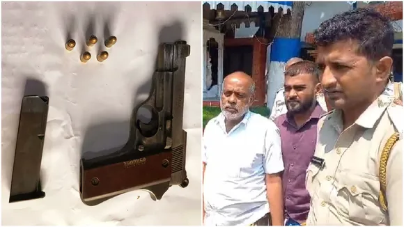 BJP leader arrested with firearms cartridges from Purba Bardhaman, পূর্ব বর্ধমান থেকে আগ্নেয়াস্ত্র-সহ বিজেপি নেতা গ্রেফতার