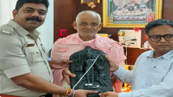 Vishnu idol recover