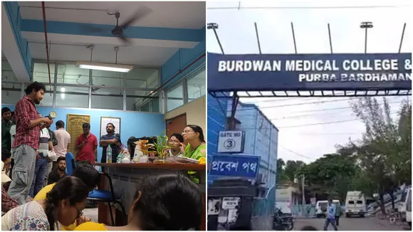 Avik Dey's wife was finally transferred from Burdwan Medical due to the movement of junior doctors, জুনিয়র চিকিৎসকদের বিক্ষোভ, বর্ধমান মেডিক্যাল কলেজ