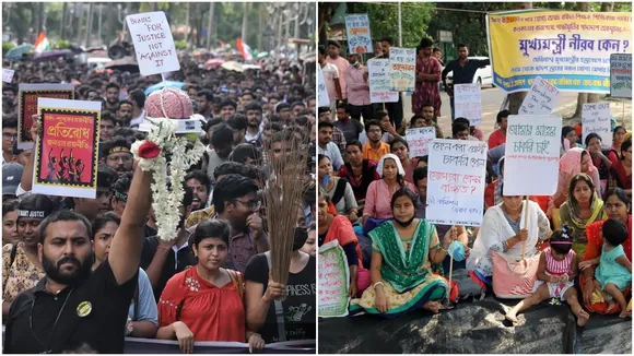 RG kar protest, ssc jobseekers protest, আরজি কর আন্দোলন, এসএসসি চাকরিপ্রার্থীদের আন্দোলন