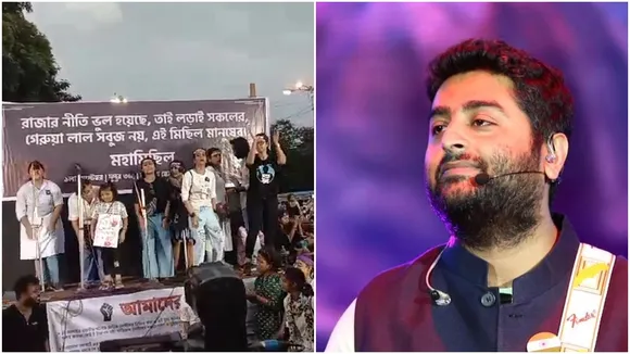 arijit singh on RG kar protest