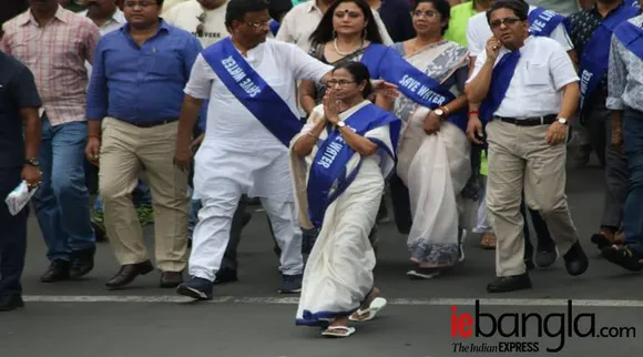 save water day, mamata banerjee rally at kolkata