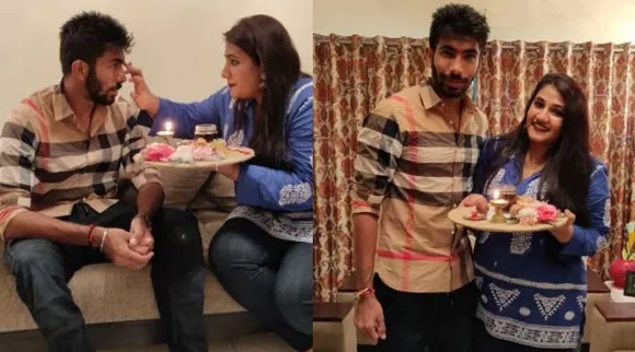 Jasprit Bumrah Celebrates Raksha Bandhan