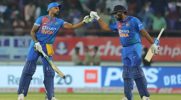 Rohit Sharma and Shikhar Dhawan