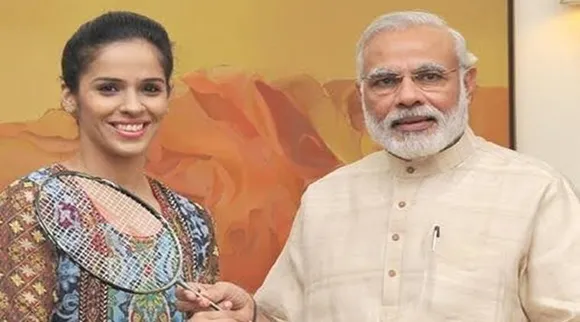 Saina Nehwal Narendra Modi