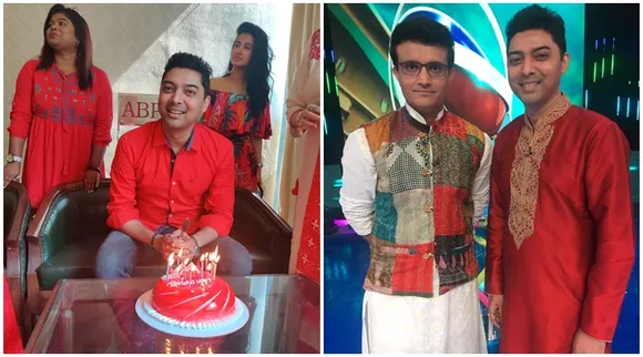 Actor Bhaswar Chatterjee's birthday celebration pics