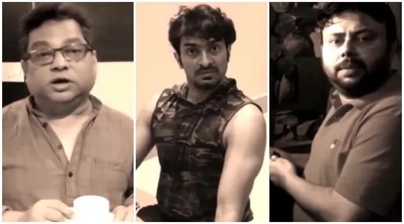 Bengali film and TV actors unite for Nairwita Dutta Shuvendu Chakraborty's Corona awareness video