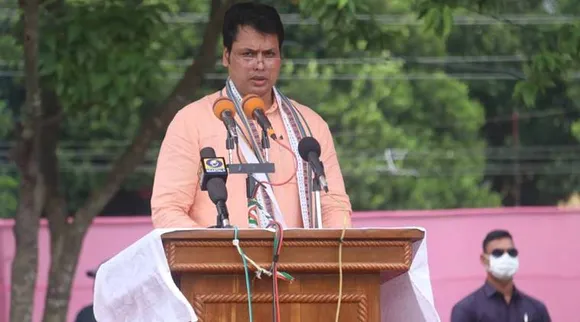 tripura cm biplab kumar deb, বিপ্লব কুমার দেব