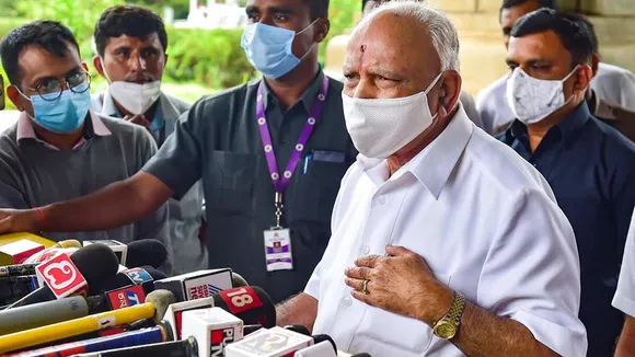 Yediyurappa submit resignation as cm