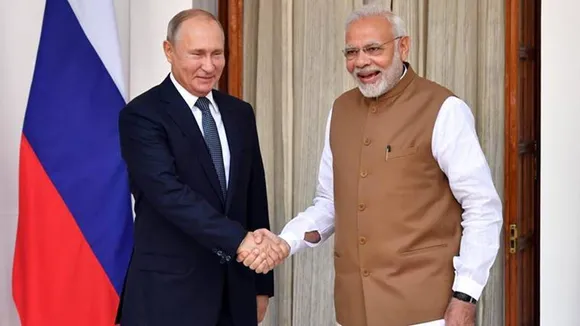 Narendra Modi, Vladimir Putin