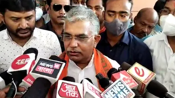 Election Commission is trying to win Mamata Banerjee from Bhawanipur, critise Dilip Ghosh