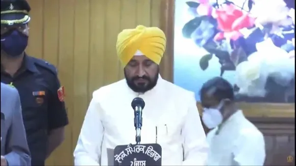 Charanjit Singh Channi takes oath as Punjab Chief Minister