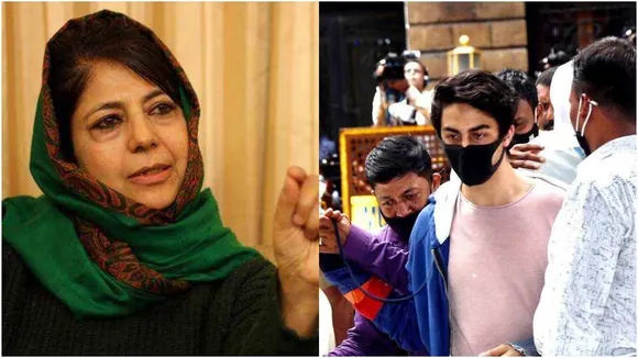 Aryan Khan being targeted just for his surname Mehbooba Mufti