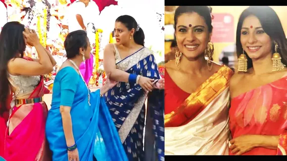 kajol, tanisha, tanuja, fight, puja, কাজল, তনুজা, তানিশা