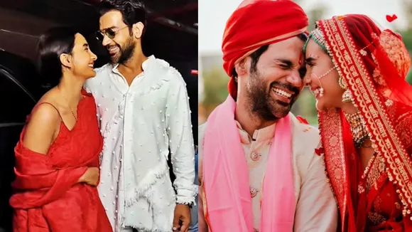 Patralekhaa, Rajkummar Rao, Patralekhaa-Rajkummar Rao wedding, Patralekhaa-Rajkummar Rao returns to Mumbai, bollywood, পত্রলেখা, রাজকুমার রাও, রাজকুমার-পত্রলেখা মুম্বইতে ফিরলেন, রাজকুমার-পত্রলেখার বিয়ের ছবি-ভিডিও, bengali news today