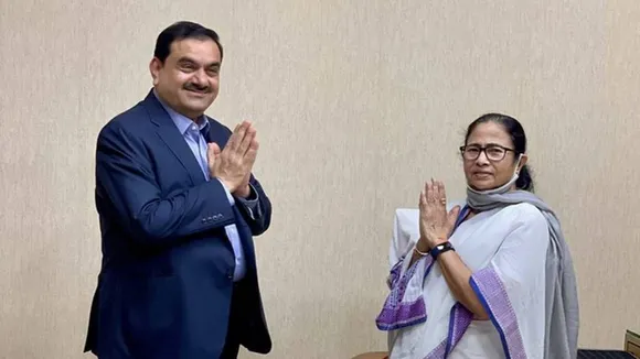 Gautam Adani meets Mamata Banerjee in Nabanna