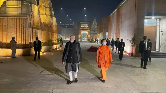 On foot, PM Modi holds late-night inspection of infra works in Varanasi