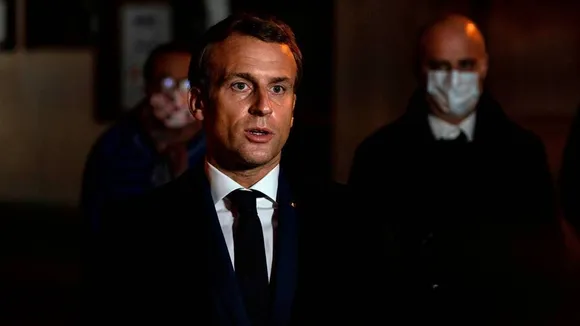 France’s Emmanuel Macron flies to Moscow in high-risk diplomatic mission