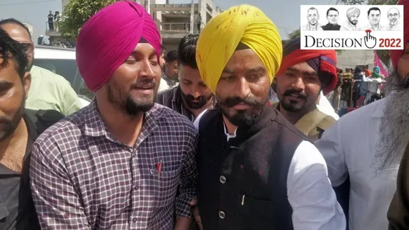mobile repair shop owner Labh Singh who defeated Channi in punjab poll