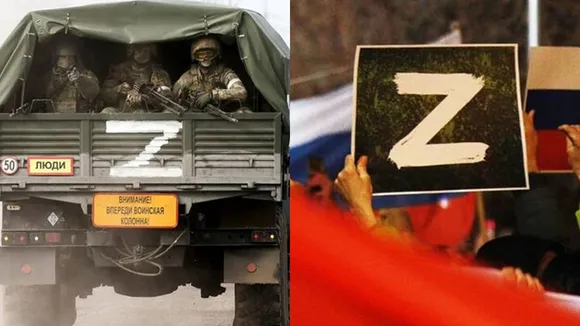 Z has become a symbol for Russians who support the invasion of Ukraine