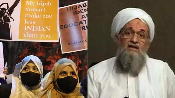 Al Qaeda chief Zawahiris comment on hijab controversy in India